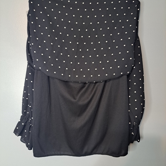 🌈White Birch, Size XL, black with poka-dots - Picture 6 of 7